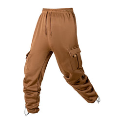 Men's Joggers Pants Loose Drawstring Long Pants Men Multi-pocket Sweatpants Casual Cargo Trousers For Men Fitness